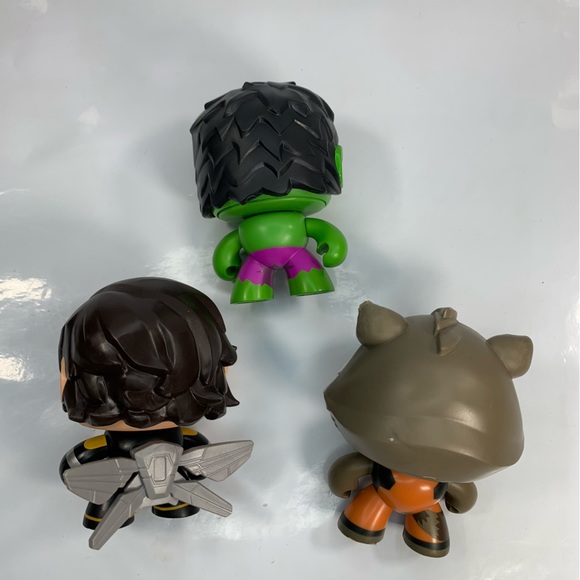 Mighty Mugs- Marvel Action Figures- Hulk,Wasps and Rocket the Racoon - Picture 4 of 4